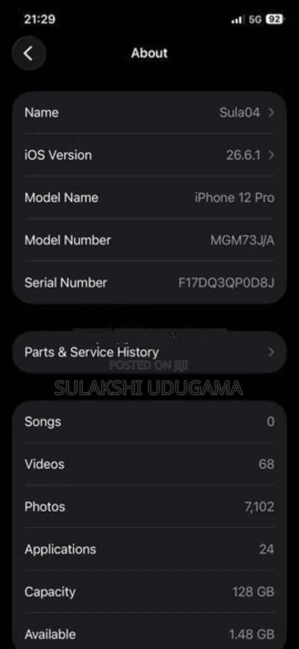 Apple iPhone 12 Pro 128GB (Used)