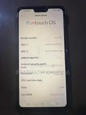 Vivo Y85 (Used)