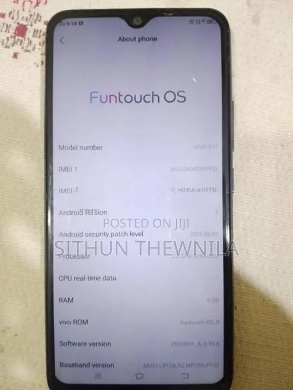 Vivo Y17 (Used)