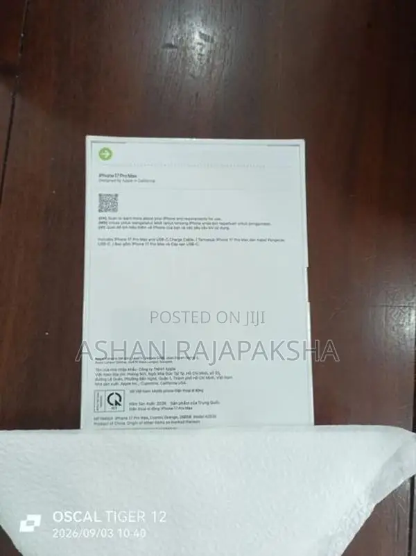 Apple iPhone 17 Pro Max (Brand New)