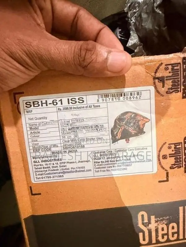 Steelbird SXE SBH-61 ISS Helmet