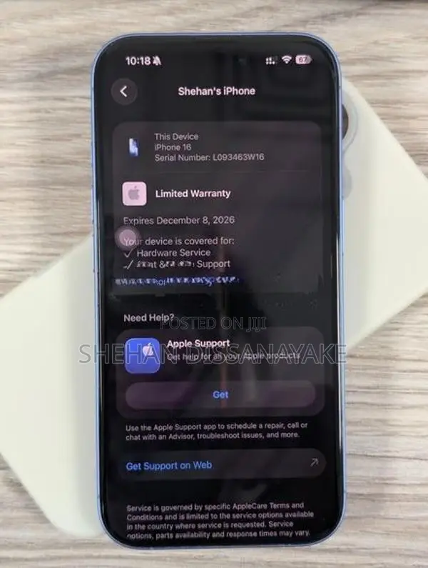 Apple iPhone 16 (Used)