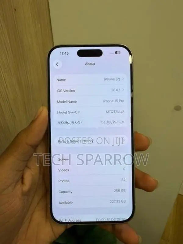 Apple iPhone 15 Pro 256GB (Used)