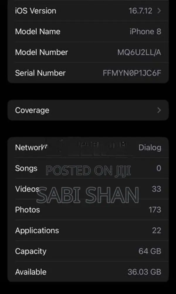 Apple iPhone 8 (Used)