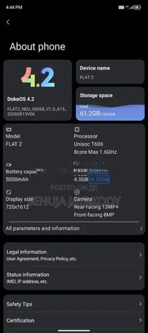 Oscal Flat 2 (Used)