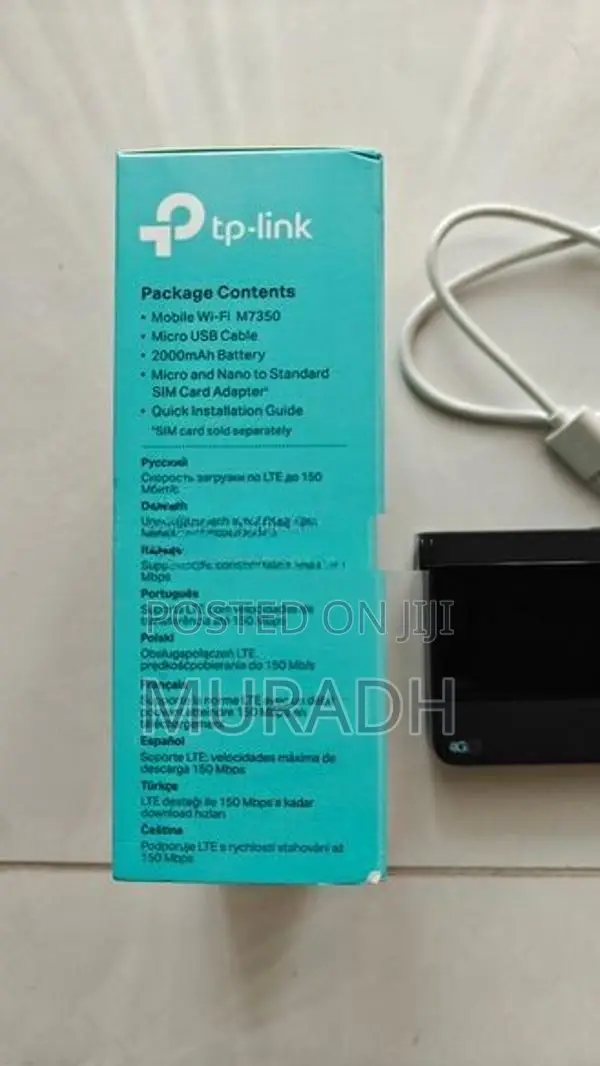 TP-Link M7350 4G Lte Mobile WiFi Devic