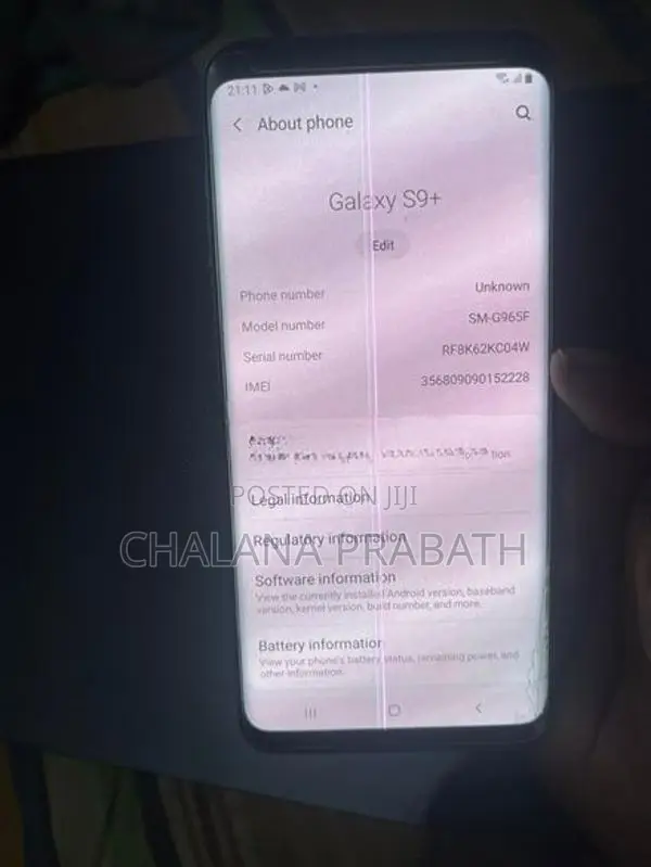 Samsung Galaxy S9+ (Used)