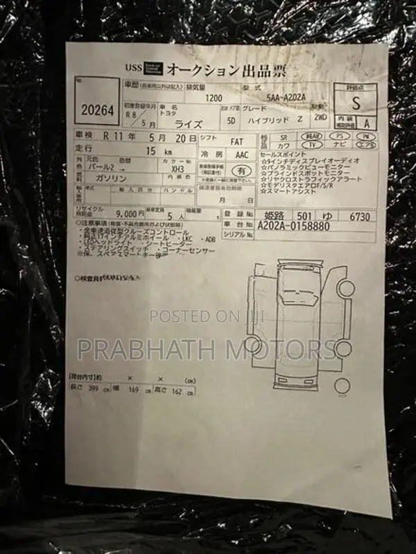 Toyota Raize Z Grade 2026