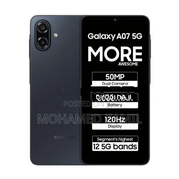 Samsung Galaxy A07 5G 8GB 256GB (Brand New)