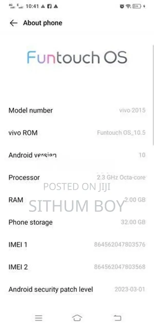 Vivo Y1s (Used)