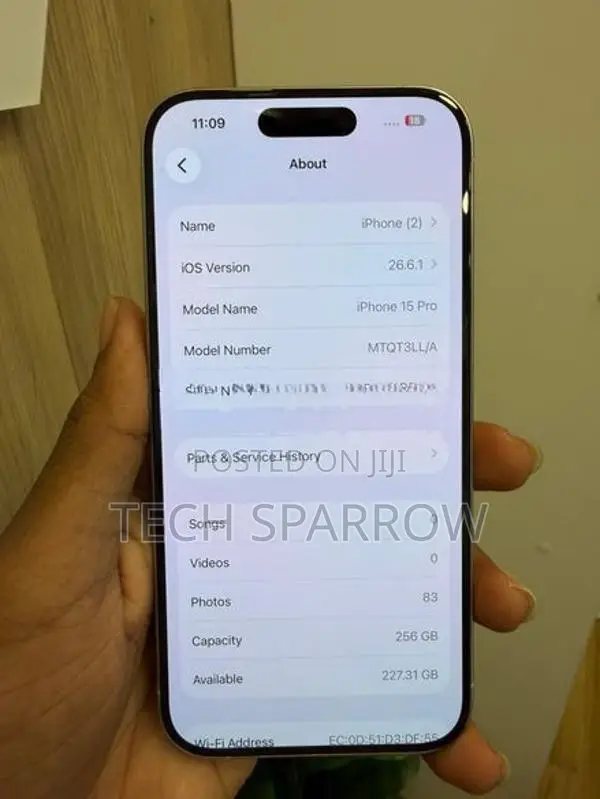 Apple iPhone 15 Pro 256GB (Used)