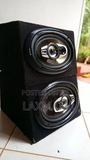 Pyramid Car Speakers with Box