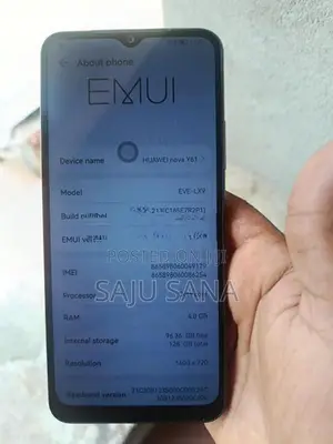 Huawei Nova Y61 4GB 128GB (Used)