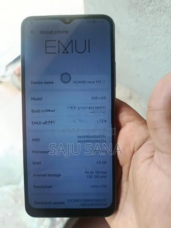 Huawei Nova Y61 4GB 128GB (Used)