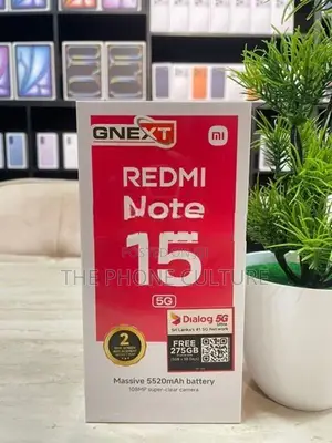 Xiaomi Redmi Note 15 256GB (Brand New)