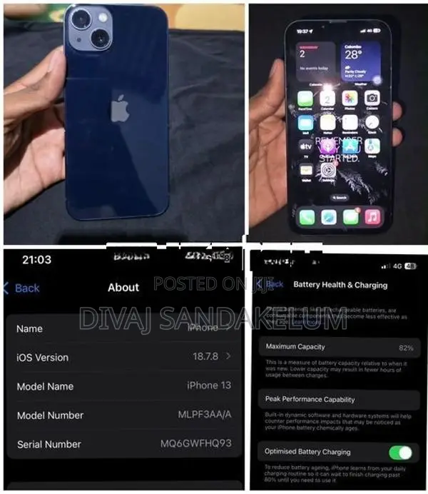Apple iPhone 13 (Used)