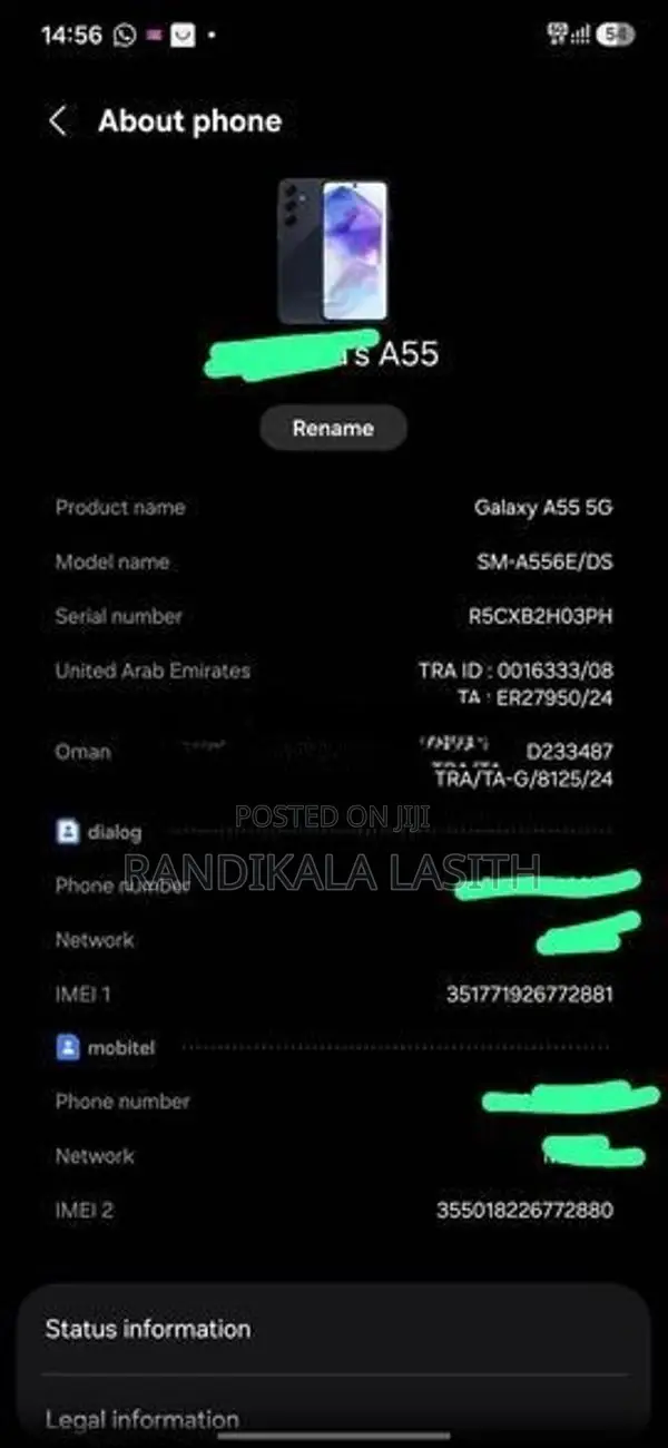 Samsung Galaxy A55 (Used)