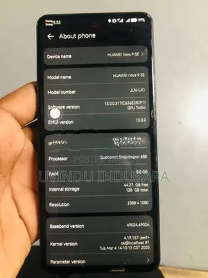 Huawei Nova 9 SE (Used)