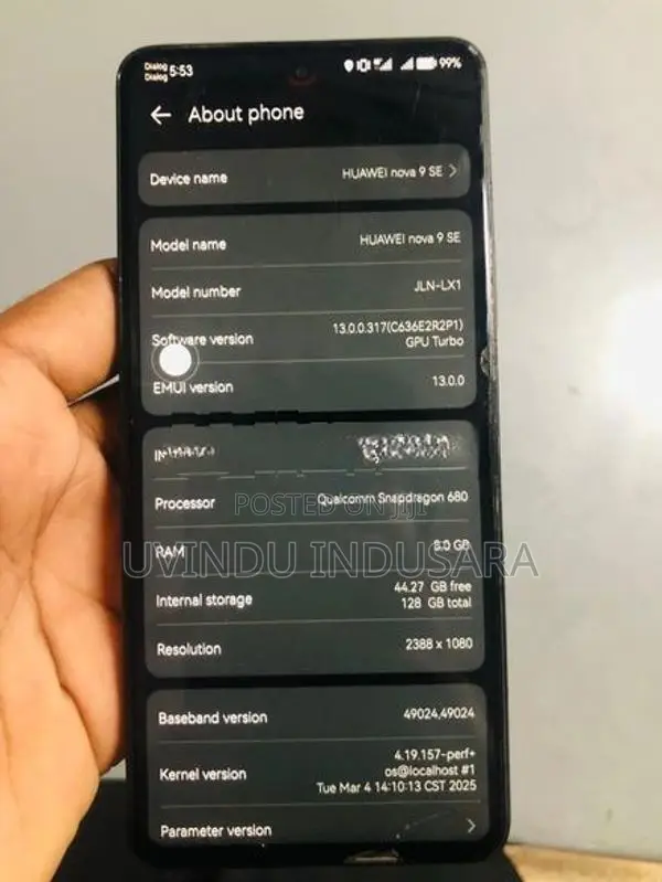Huawei Nova 9 SE (Used)