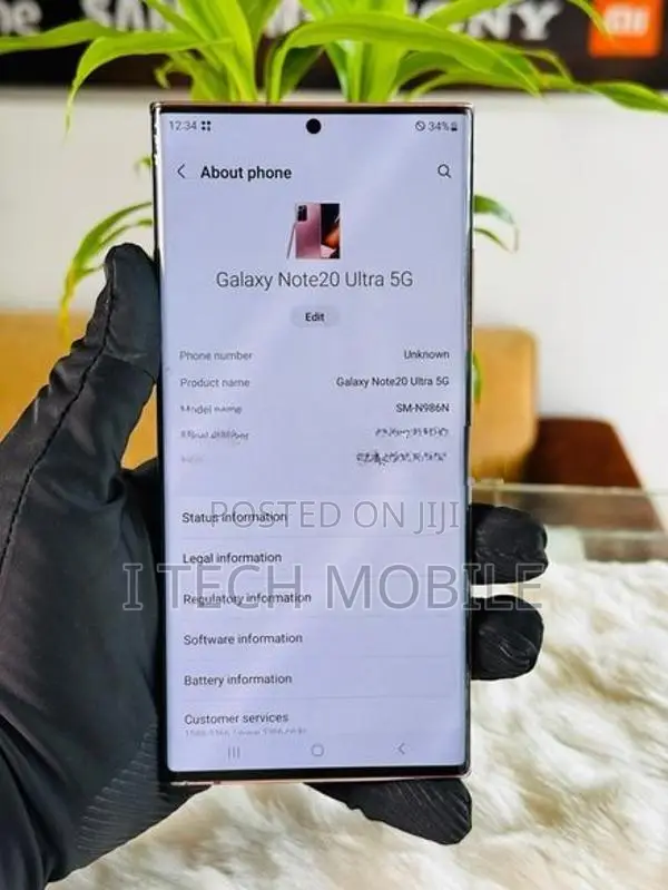 Samsung Galaxy Note 20 Ultra 256GB (Used)