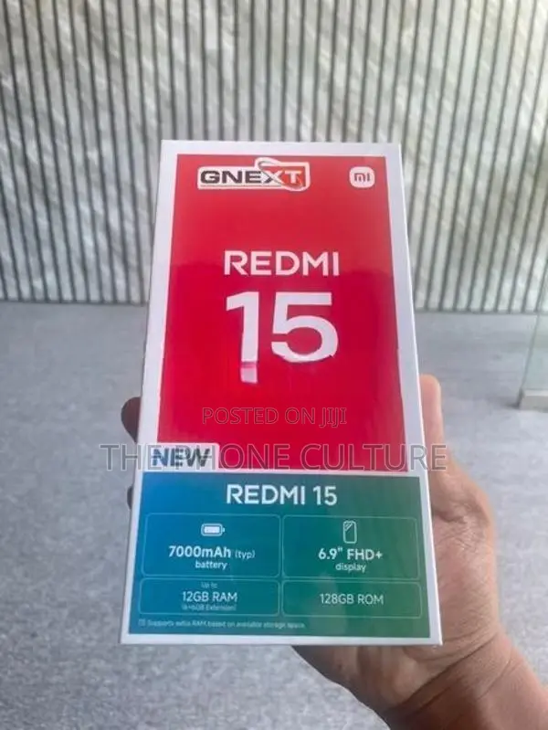 Xiaomi Redmi 15 128GB (Brand New)