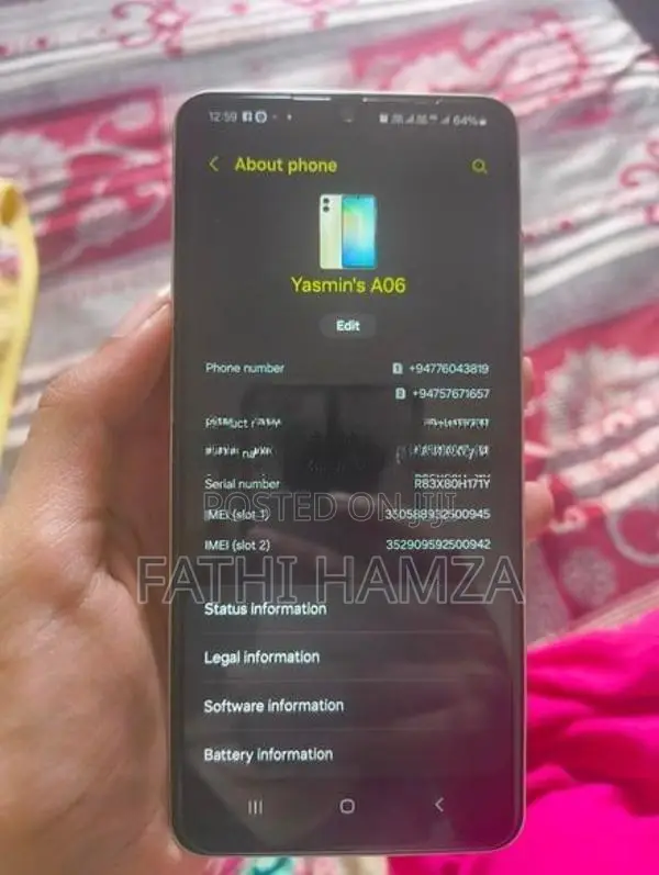 Samsung Galaxy A06 (Used)