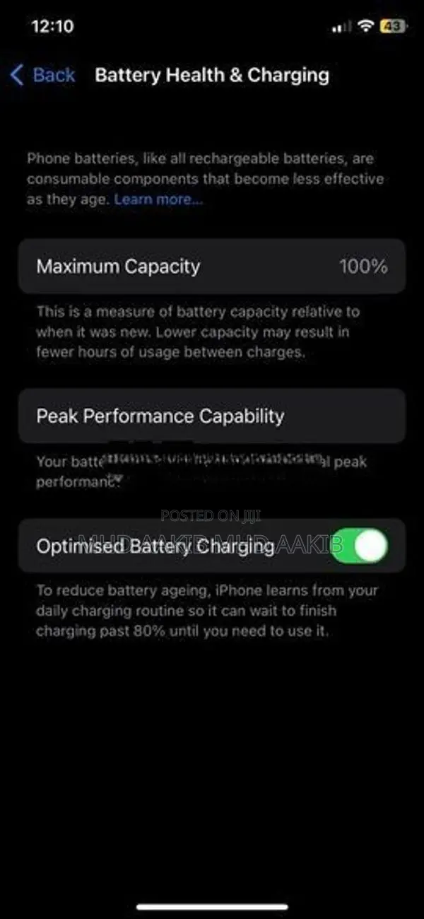 Apple iPhone X (Used)