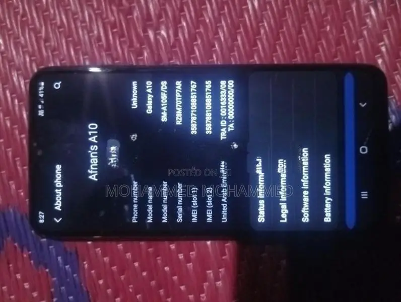 Samsung Galaxy A10 (Used)