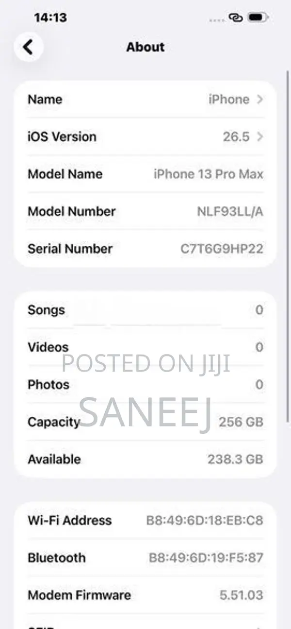 Apple iPhone 13 Pro Max (Used)