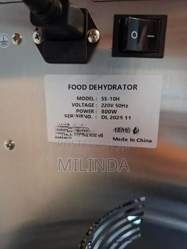 Stainless Steel Food Grade Dehydrator Machine