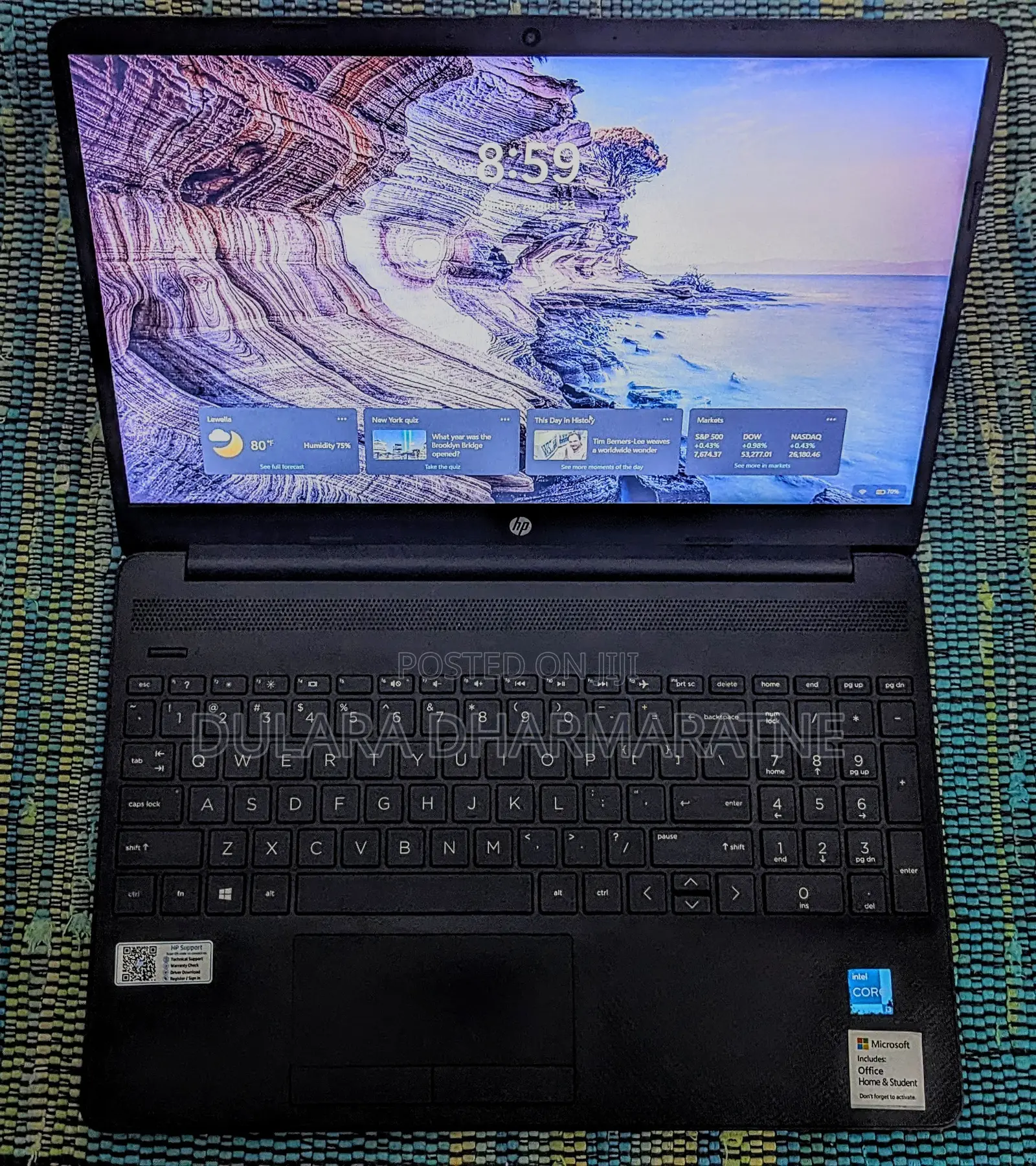Laptop HP 15s 20GB Intel Core i3 HDD+SSD 1.5T