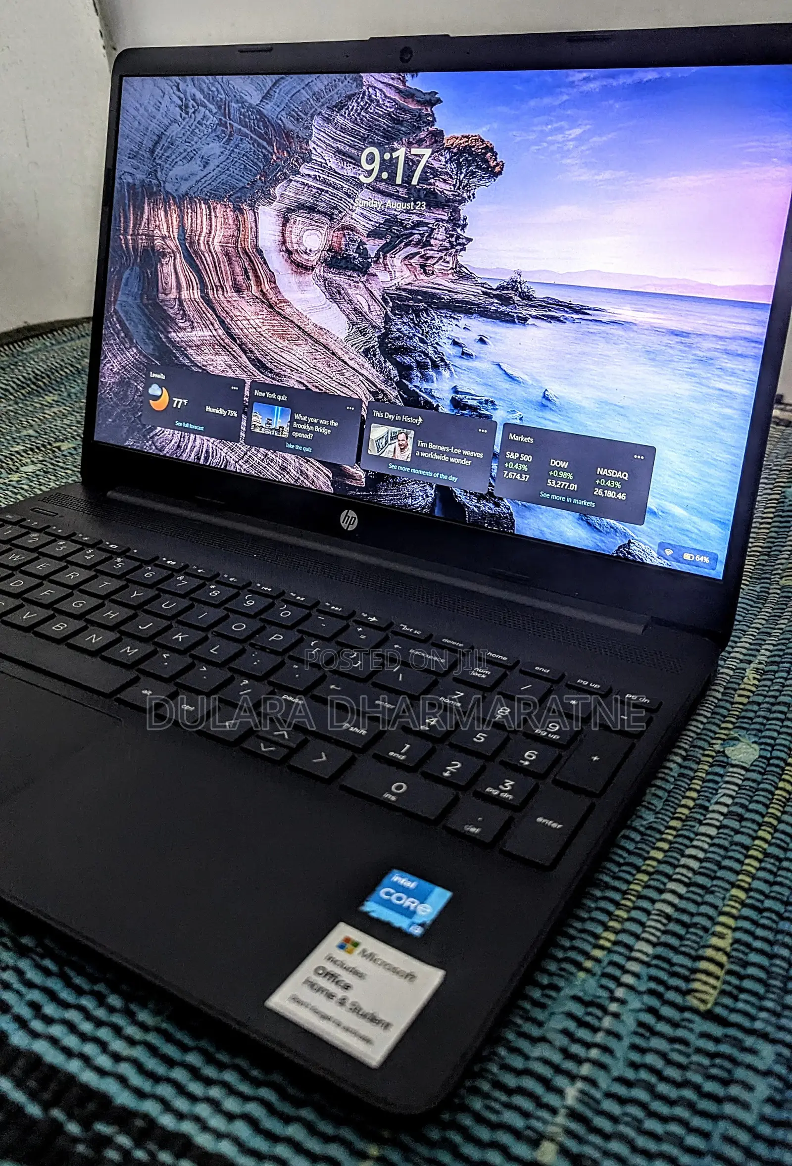 Laptop HP 15s 20GB Intel Core i3 HDD+SSD 1.5T