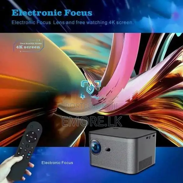 HY350 Android 11.0v Smart Projector, 1080p, WiFi & Bluetooth