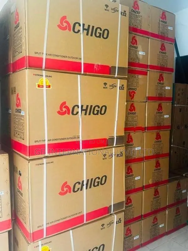 New 12000BTU CHIGO Non Inverter (R32 Gas Refrigerant) AC 2026 Model