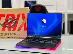 Asus Rog Strix G15-Core i7 10th Gen +144Hz /GTX 1650TI 4GB VGA +Laptop