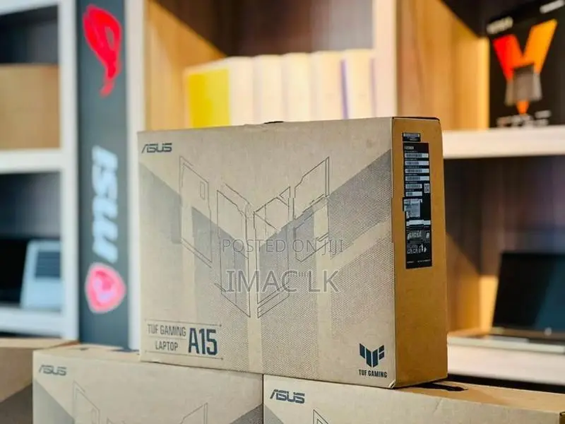 Asus TUF A15 –Ryzen 7 7445HS-16GB RAM +RTX 3050 4GB VGA +Gaming Laptop
