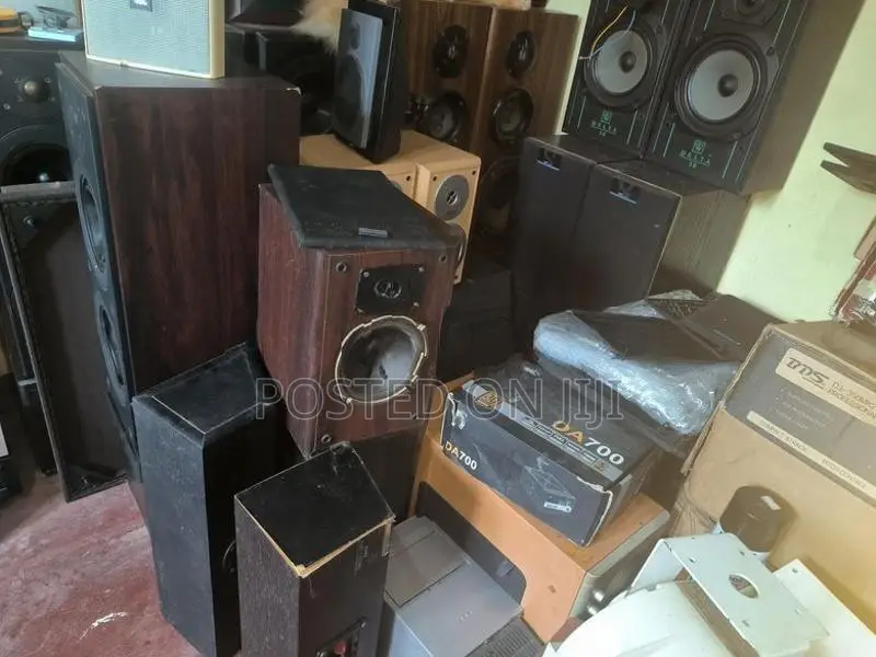 audio items for parts or repairs
