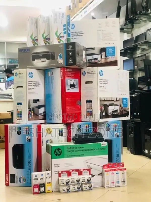 PRINTER - CANON|HP SMART INK TANK,LASER 3 IN 1|WIFI (BRAND NEW)