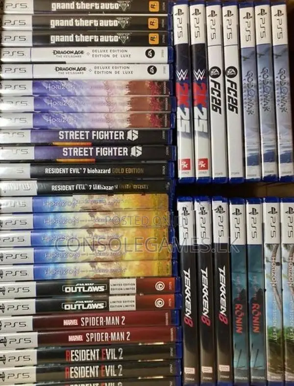 Brand New PlayStation 5 (PS5) Games