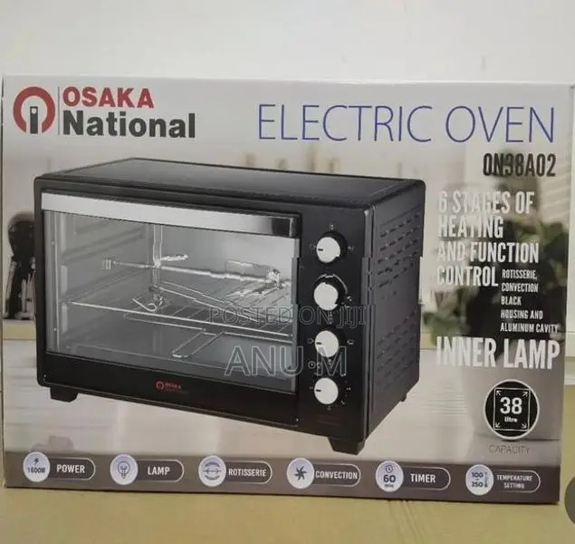 National 38l Brand New Oven