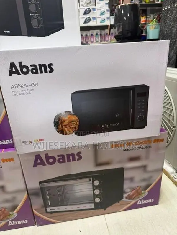 Brand New Abans 25L Grill Microwave Oven (ABN25-GR)