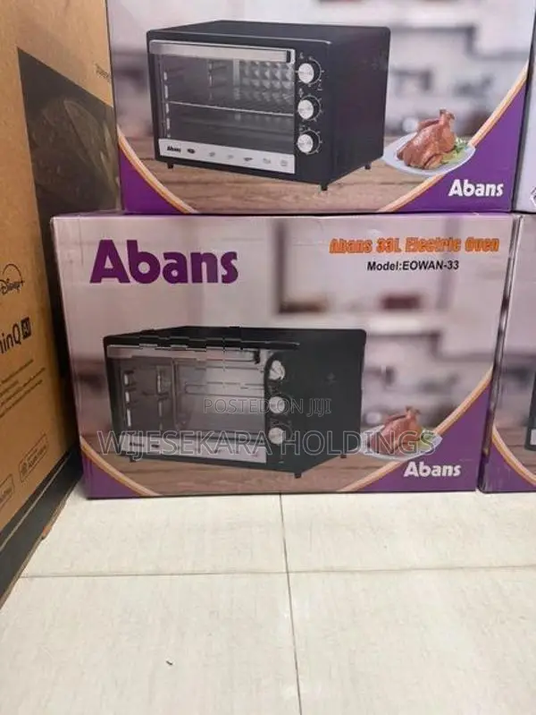 Abans 33 Litre Electric Oven EOWAN-33