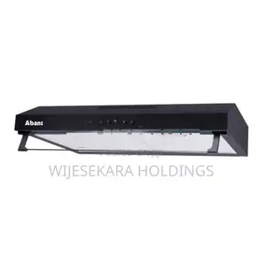 Abans 60cm Cassette Cooker Hood in Sleek Black