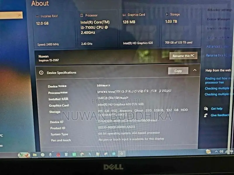 Dell Inspiron 15 3000 Series Laptop