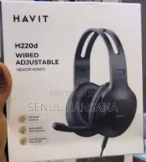 Havit H220d Wired Adjustable Headphone