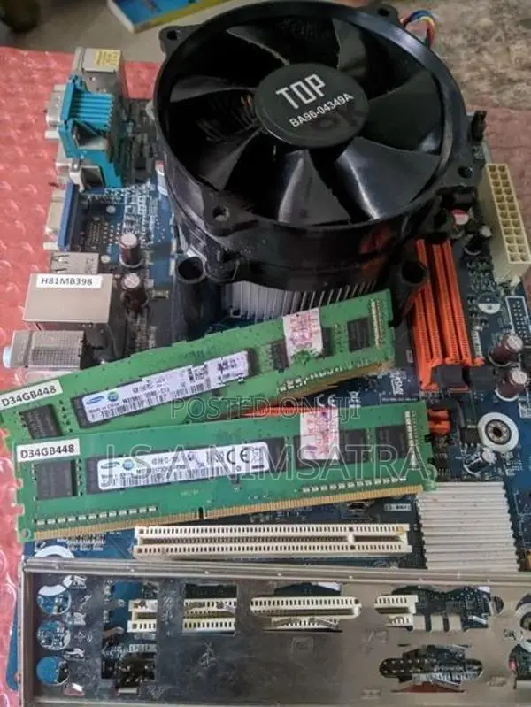 i3 4th Gen CPU with RAM Motherboard