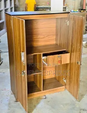 New 4*3 Ft Half Melamine Wardrobes