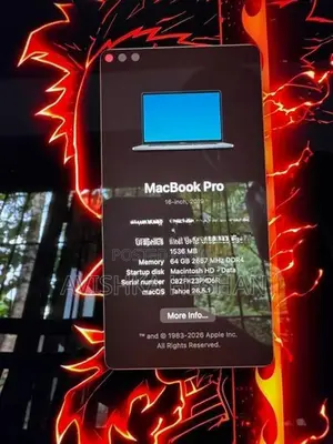 MacBook Pro i9 64GB Apple Refurbed