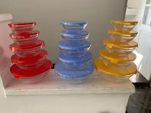 6 Piece Glass Bowl Set