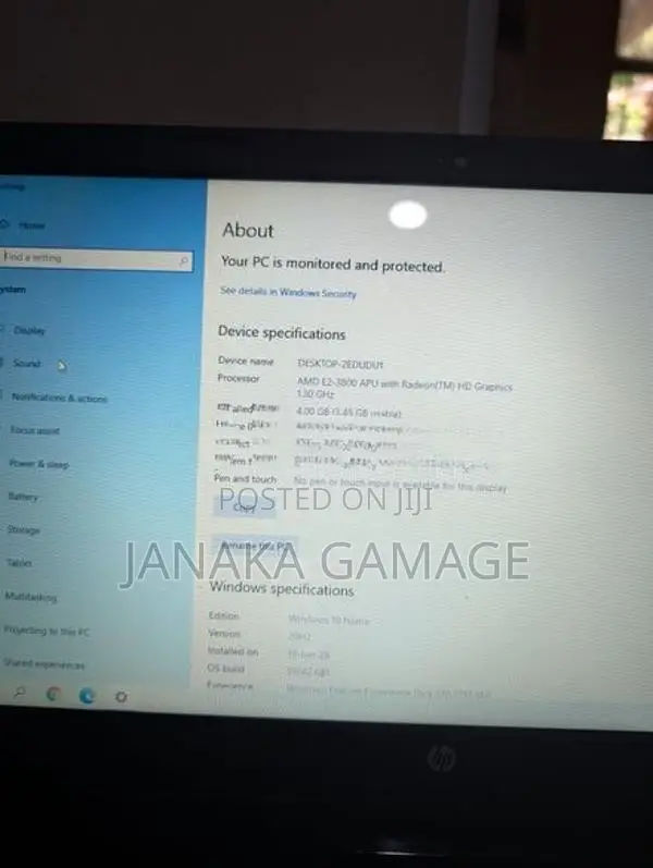 HP AR5B125 **Laptop Charger Included